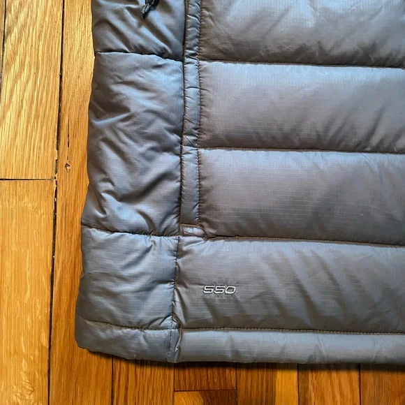 NorthFace 550 Insulated Goose Down Grey Vest 🪿 - Picture 4 of 6